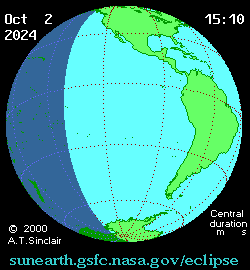 Солнечное затмение 02-10-2024 23:46:13 в Перми