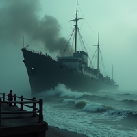 Гибель корабля