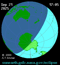 Солнечное затмение 21.09.2025 22:43:04 в Краснодаре