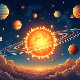 Текущее положение планет 2025