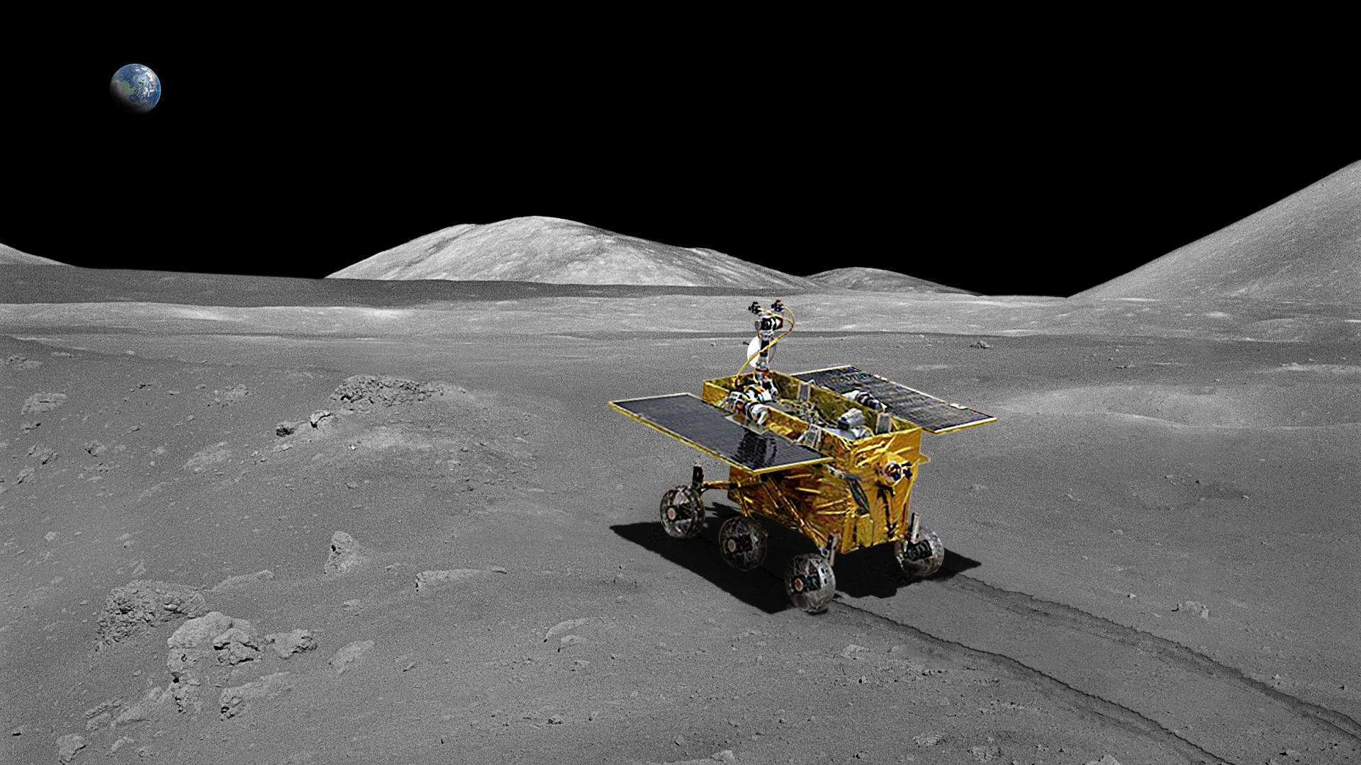 Какой аппарат помогал исследовать поверхность луны. Луноход Юйту. Китайский Луноход Юйту. Луноход Юйту-2. Чанъэ Луноход.