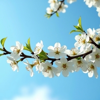 Деревья в цвету