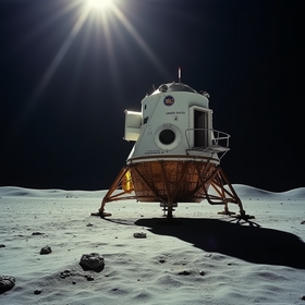 Первый полет на Луну