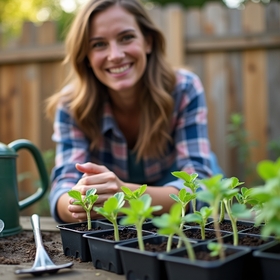 Садовые работы в мае